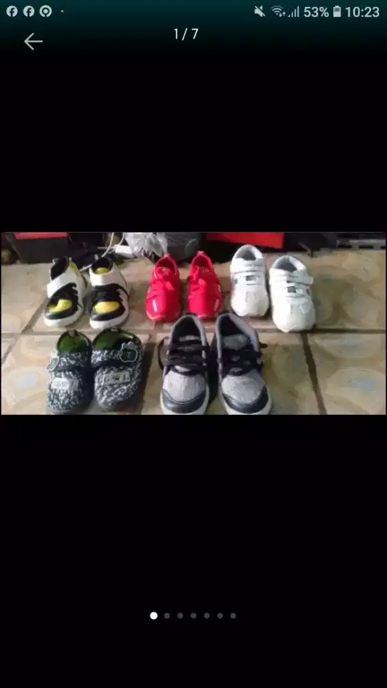 Se paket utk ank balita kond spt baru se lg ada cpt murah sj bunda cpt