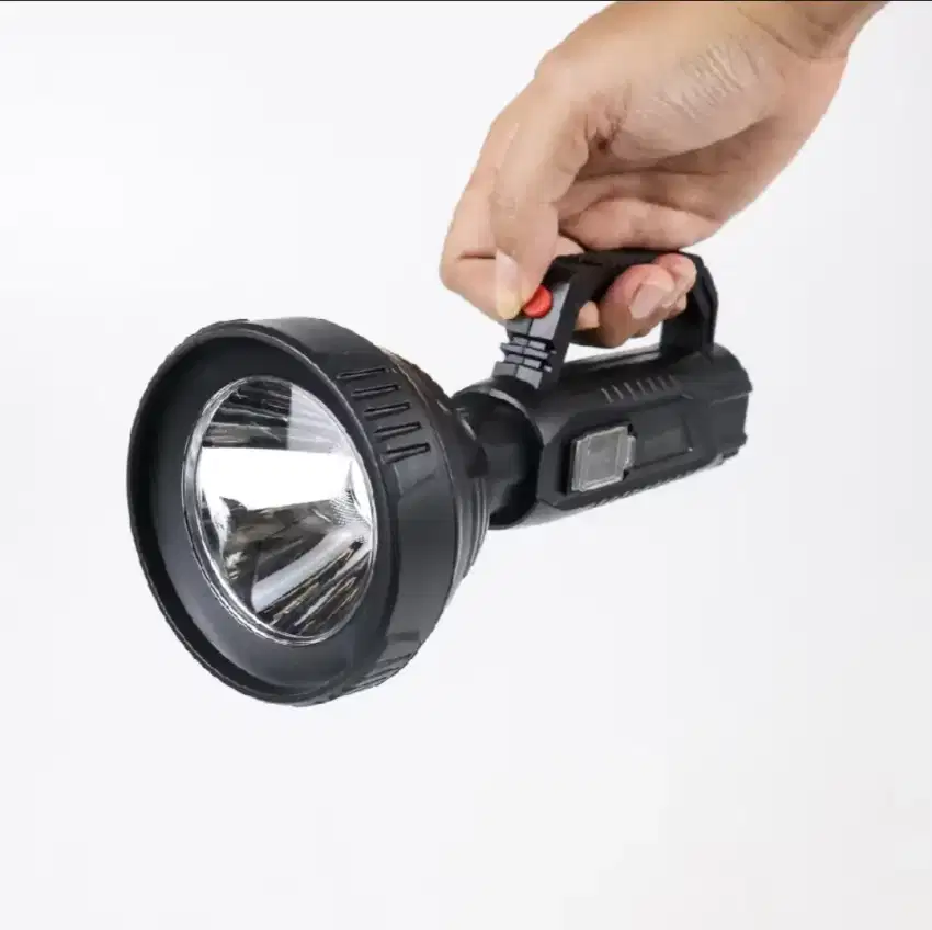 Pocket Senter LED Flash Light Waterproof USB Rechargeable Bisa Di Cas