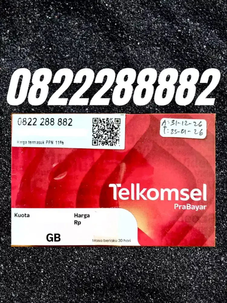 Nomor Cantik Telkomsel 10 digit Super Mewah dan Istimewa
