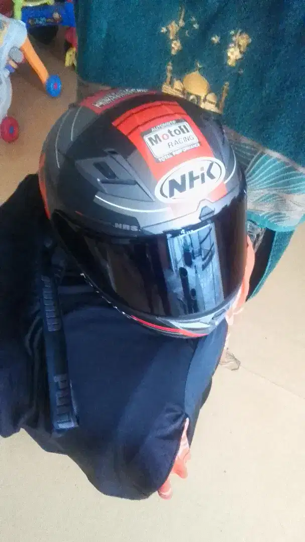 Helm NHK RX9 grey doff nego