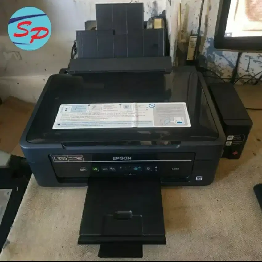 Printer Epson L355 Wifi All In One InkTank Printer Normal & Siap Pakai