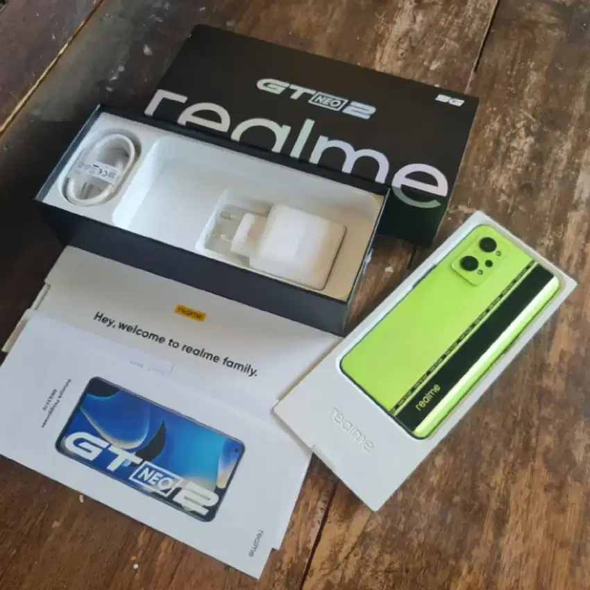 Realme GT Neo2 5G 12/256 Garansi Resmi Realme GT 2 Neo 2 Hijau Green