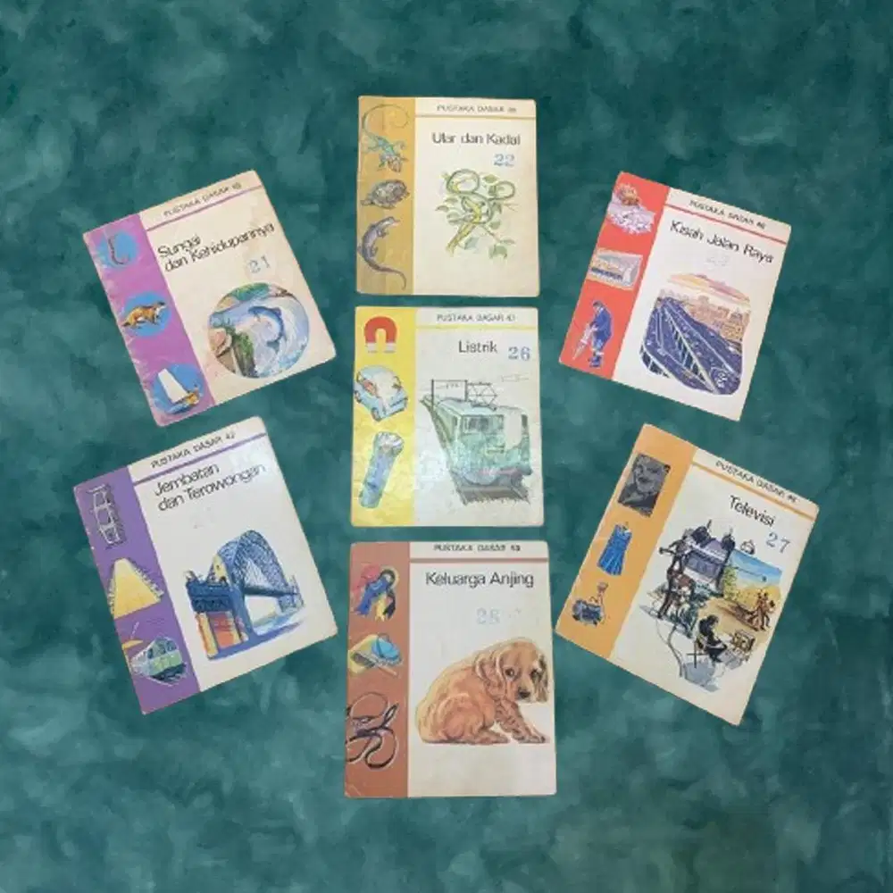 Buku Anak Seri Pustaka Dasar Gramedia Langka Koleksi, Buku Pengetahuan