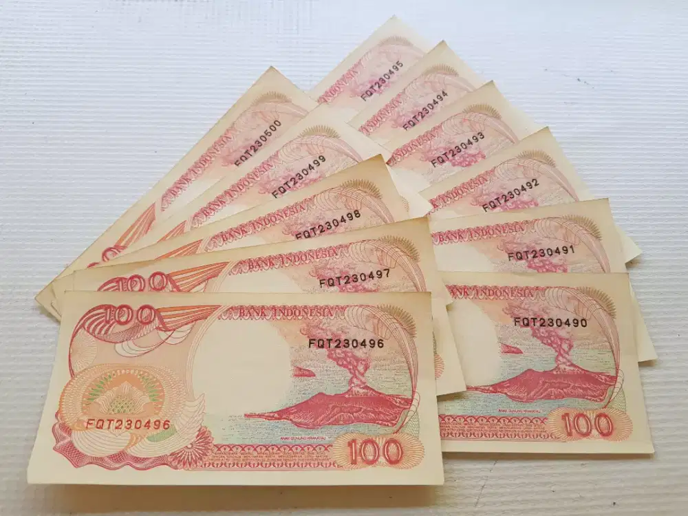 Dijual Uang 100 Perahu Pinisi Nomor Berurutan