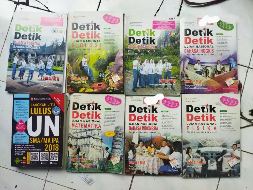 Buku persiapan ujian SMA/ MA, DETIK2