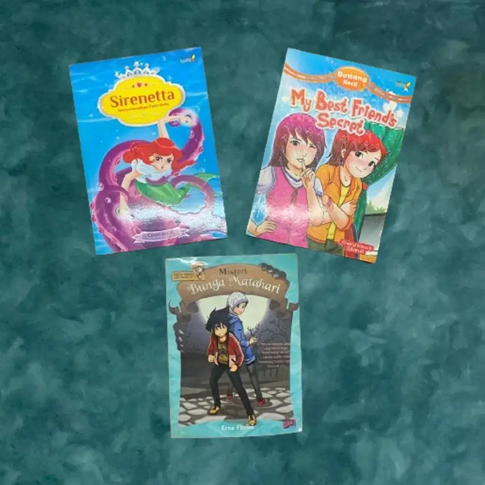 Buku Cerita Anak, Novel Anak, Komik Anak, Buku Bekas, Buku Komik Anak