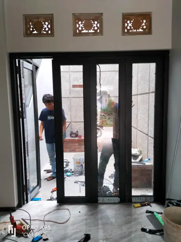 Macam macam pintu lipat almunium