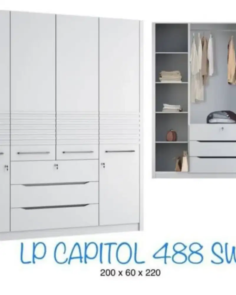 Lemari pakaian jumbo