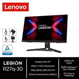 Lenovo Monitor Legion R27q-30 27 IPS 165Hz - R27Qe