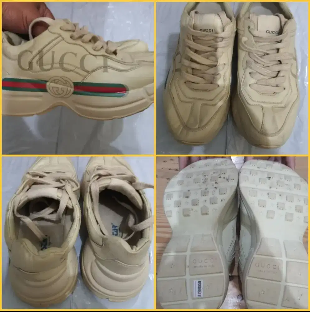 SEPATU GUCCI SIZE 38