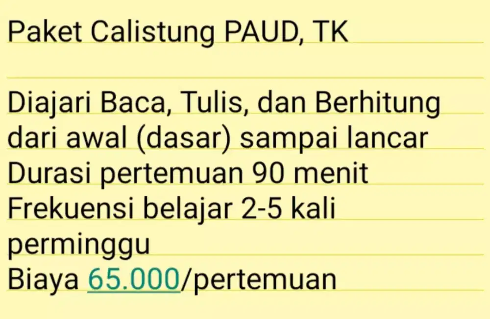 LES PRIVAT JOGJA - Les untuk TK/PAUD, SD, SMP, SMA, SBMPTN, Ngaji