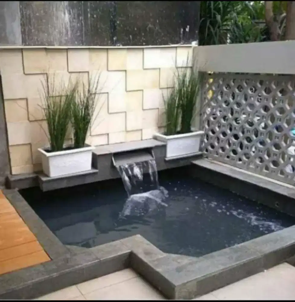 Kolam dan filter koi