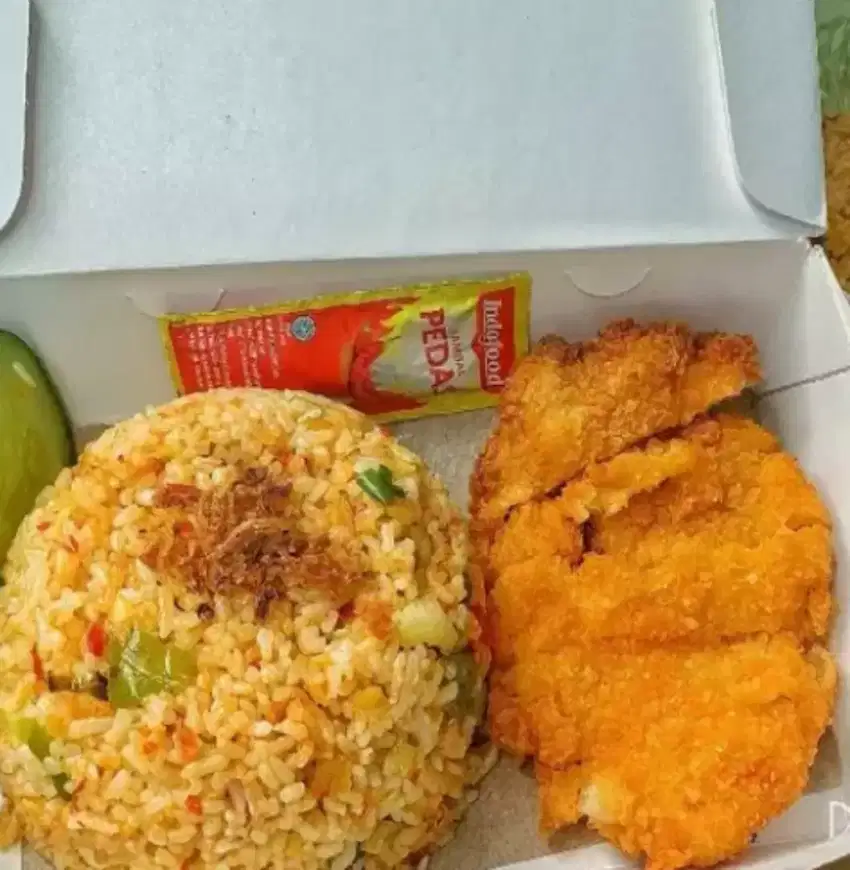 Nasi Goreng + Ayam Katsu
