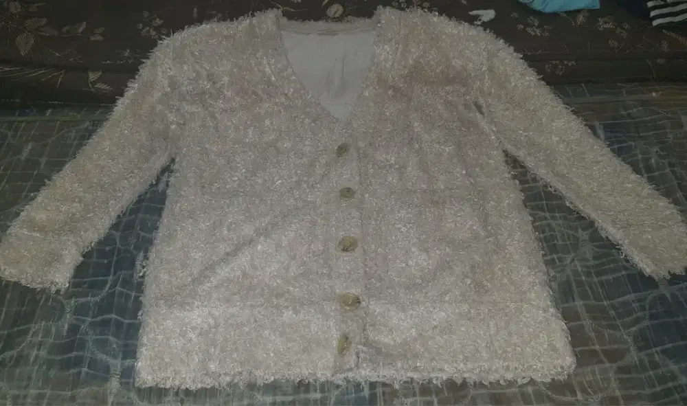 Mantel cewek beludru