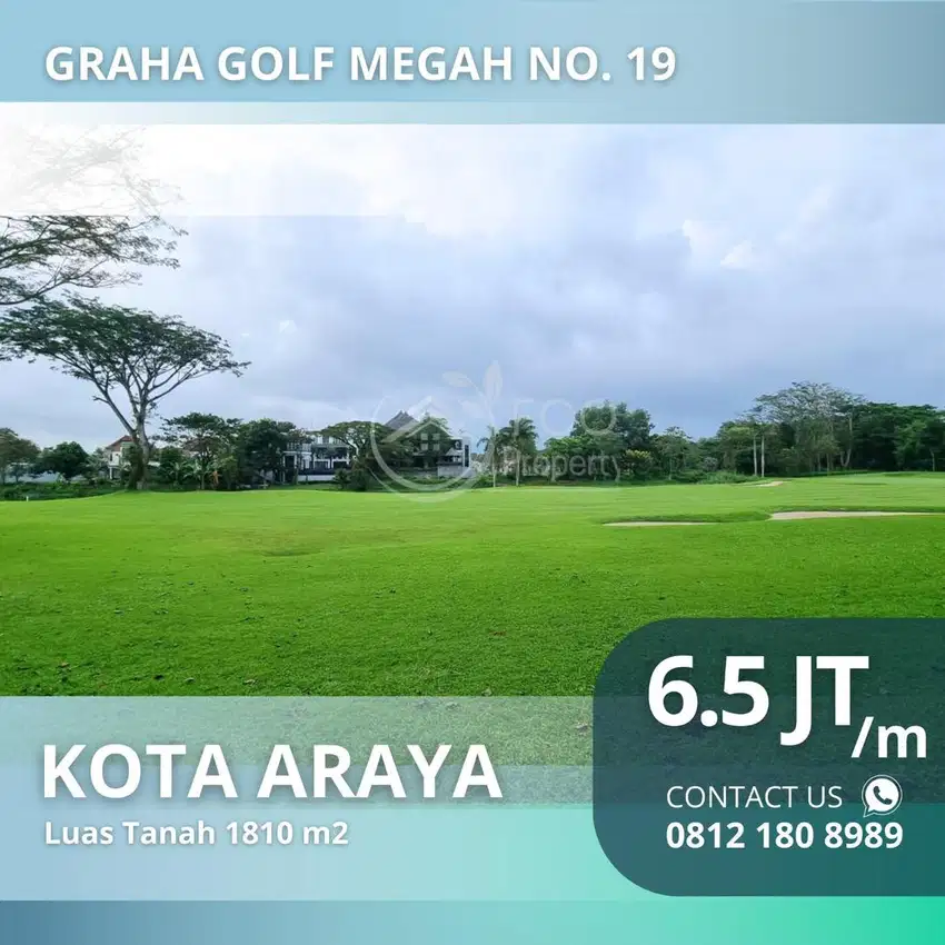 Kavling Cluster Graha Golf No.19 Kota Araya Malang