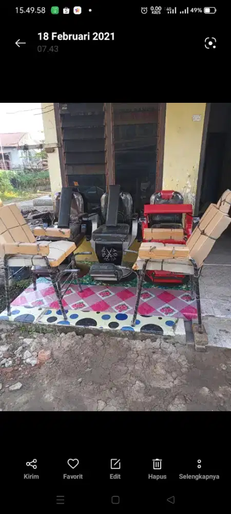 Cod , kursi pangkas buat usaha