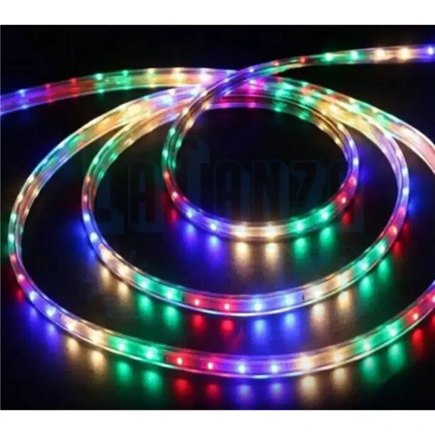 Lampu LED strip RGB selang 6 warna