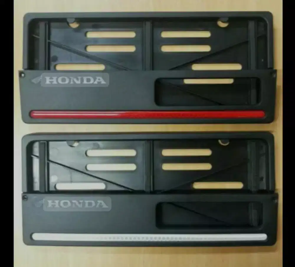 DiJual tatakan plat nomer honda baru edisi tidak jadi pakai