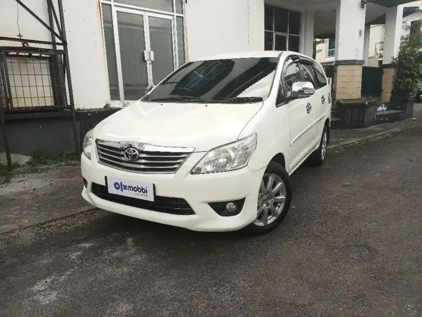 Like New - TOYOTA KIJANG INNOVA 2.0 G BENSIN M/T 2013 PUTIH