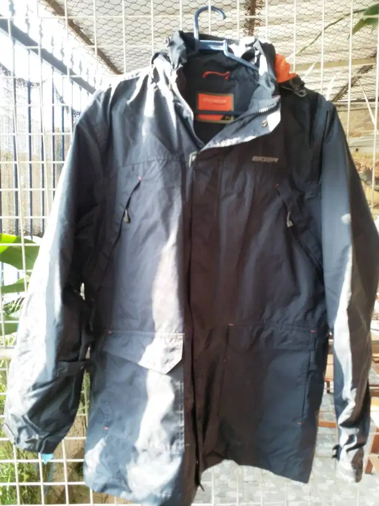 Jaket Outdoor Riding EIGER Navy Blue (Biru Dongker) + PROTECTOR