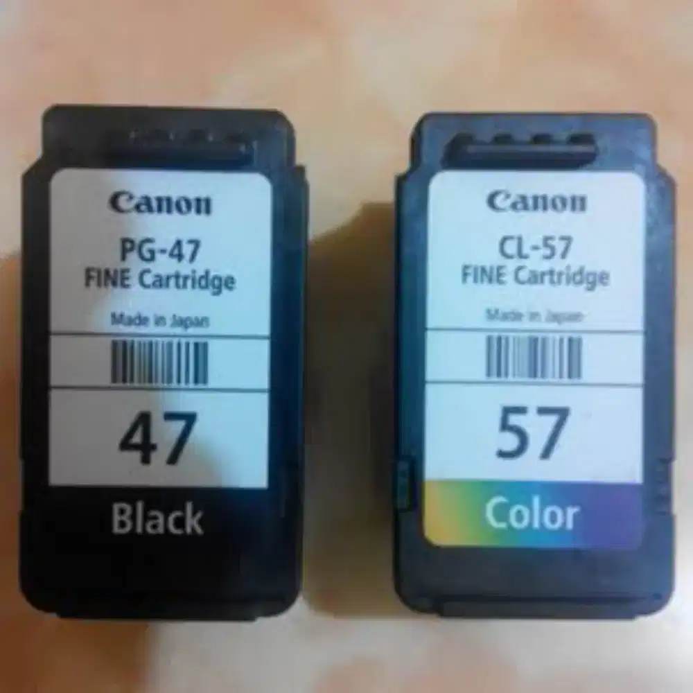 Di cari cartridge Canon 47/57 bekas