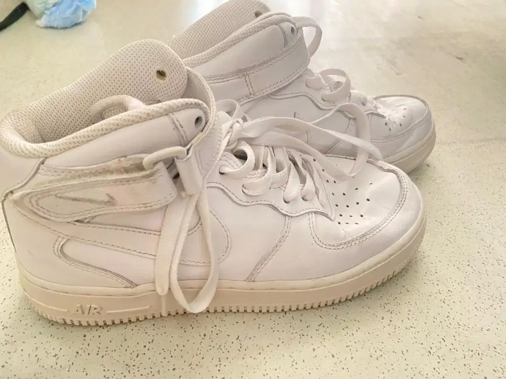 Sepatu Nike Af1 White High Made in Vietnam