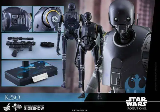 HOT TOYS STAR WARS ROUGE ONE K-2SO MMS 406