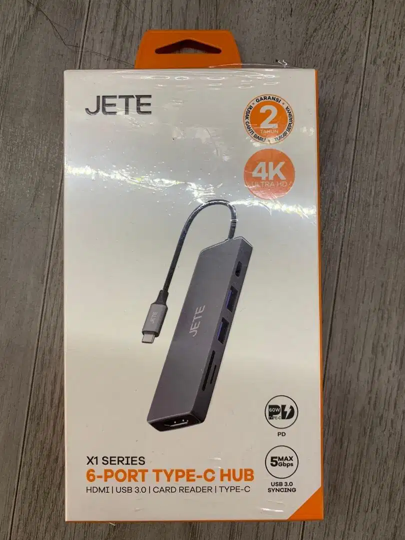 JETE X1 6-port type c hub