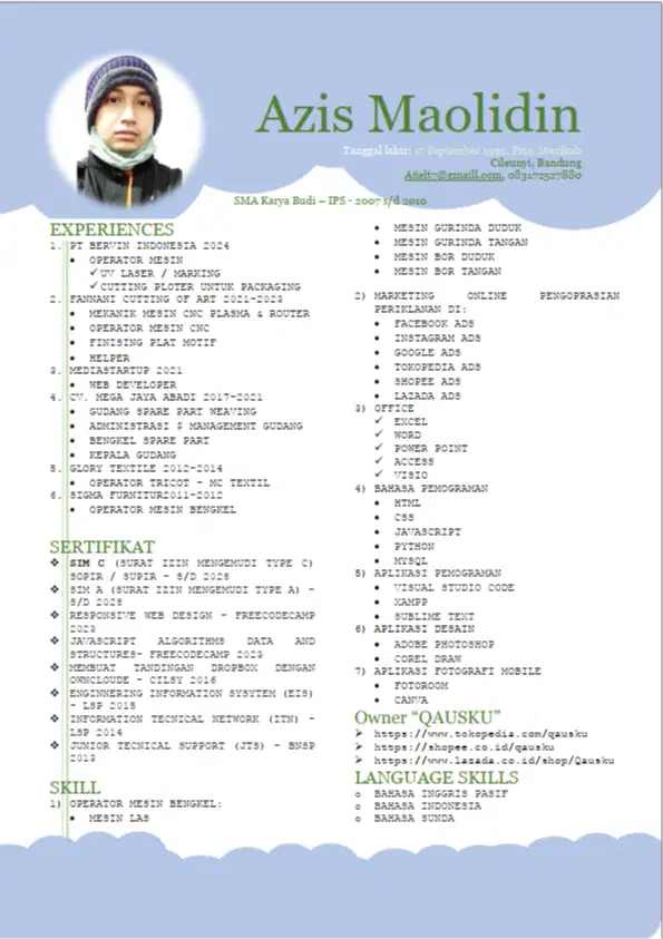 Cari pekerjaan sekitar Cileunyi saja