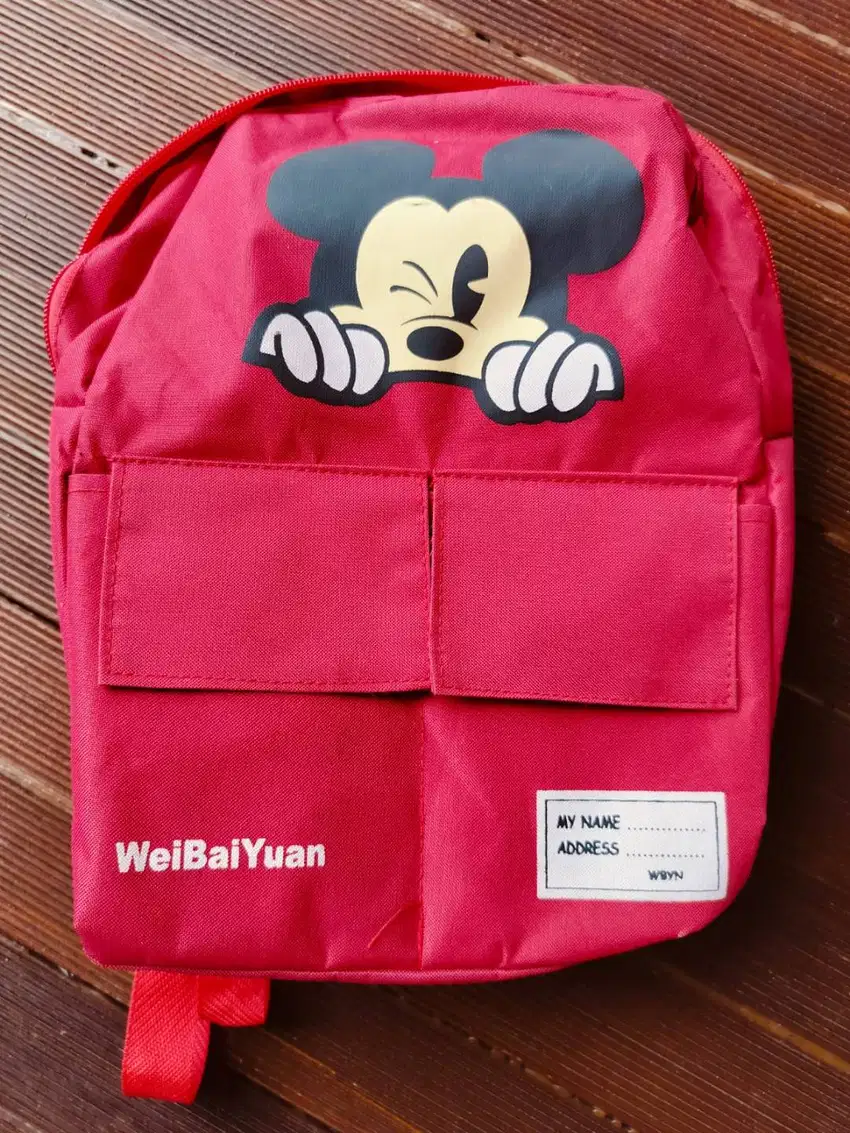 Tas Ransel Anak Sekolah PG TK Paud Micky Mouse - Prelove