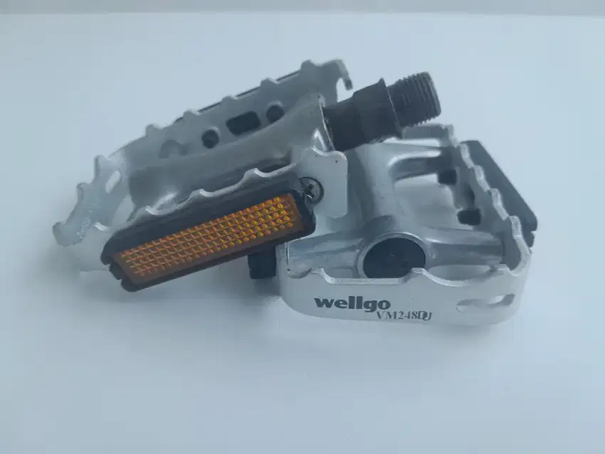 Pedal Wellgo Silver Alloy