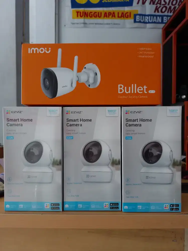 Kamera wifi ezviz c6n bonus microsd 64gb