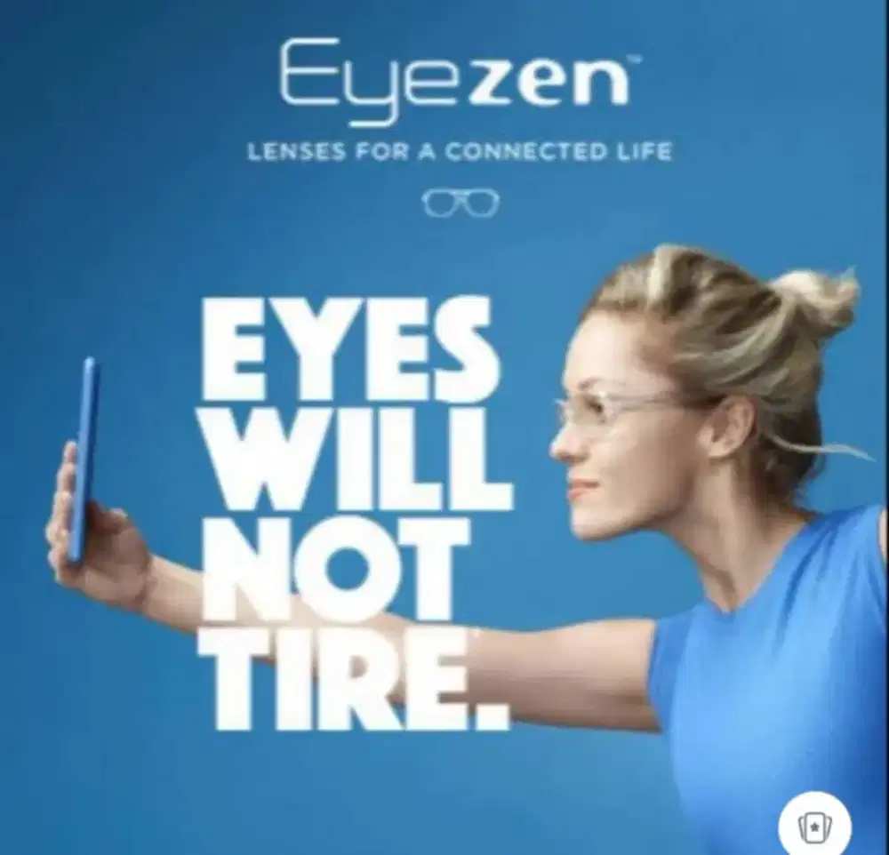 LENSA ESSILOR EYEZEN START/BOOST 1.5 CRIZAL SAPPHIRE