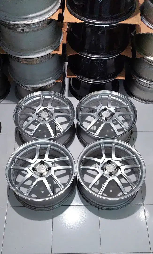 VELG ENKEI ALL TWO. R17×7in. Pcd 4×100. ET48. Original. Made in japan.