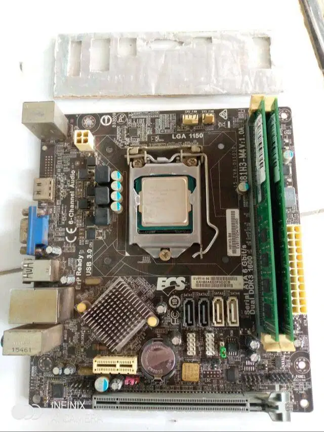 Paketan Mobo Core i3 gen 4 dan Memory