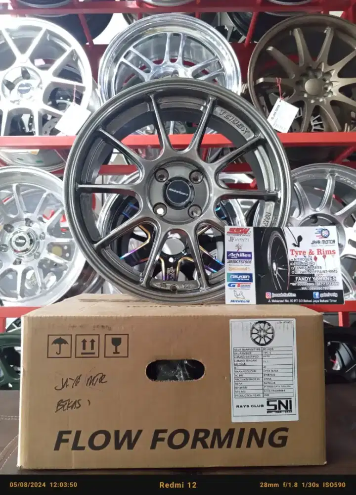 Velg wedsport tc105n r16 4x100 lbr7 et40