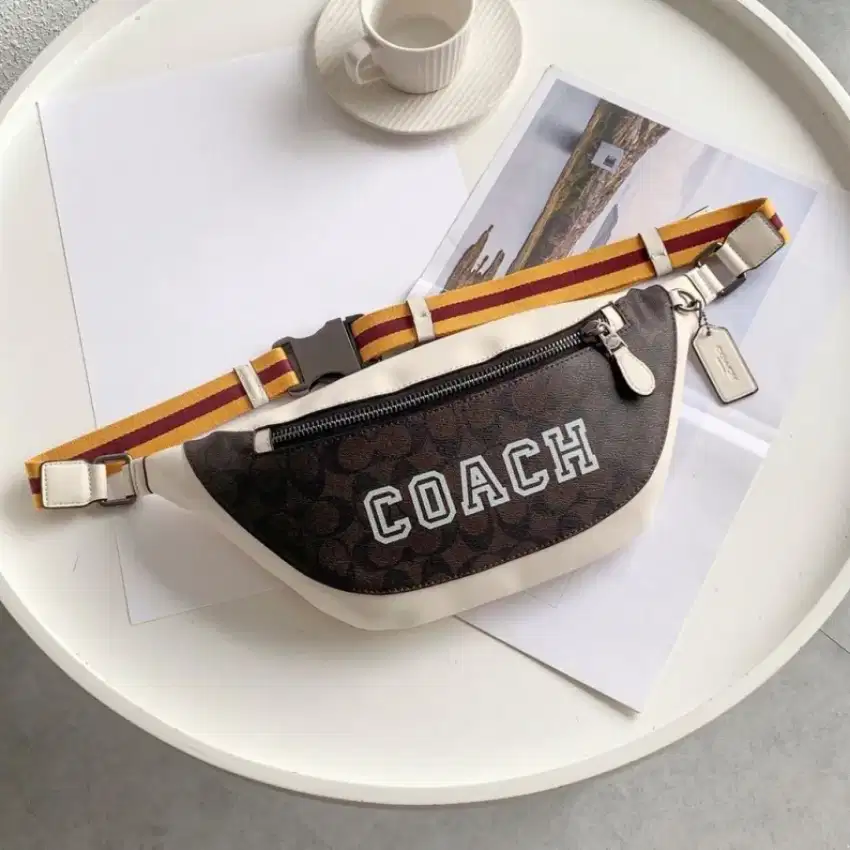 WAISTBAG COACH SIGNATURE CANVAS VARSITY WARREN MEN ORIGINAL