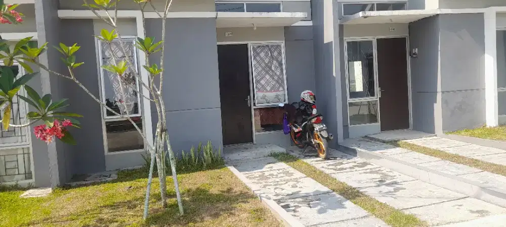 Disewakan rumah baru di Modernland Cilejit Cluster Lintang 9 jt/thn