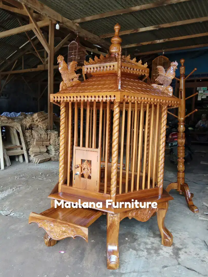 Kandang ayam bekisar serama sangkar burung ready