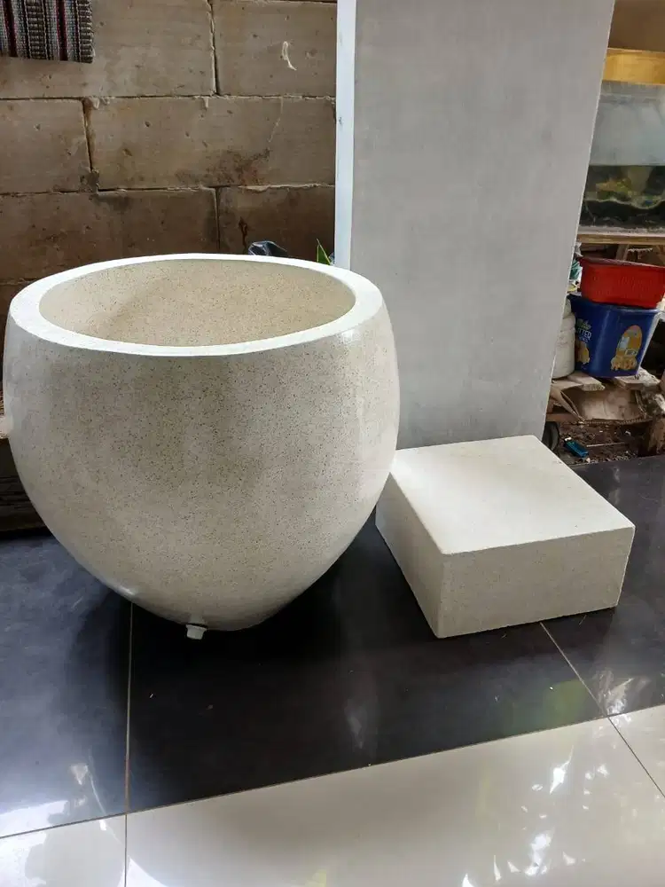 Bak Gentong Tipe Bakul Terazzo