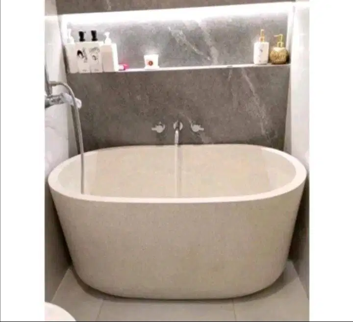 Bathtub Jepang bibir lurus handmade teraso