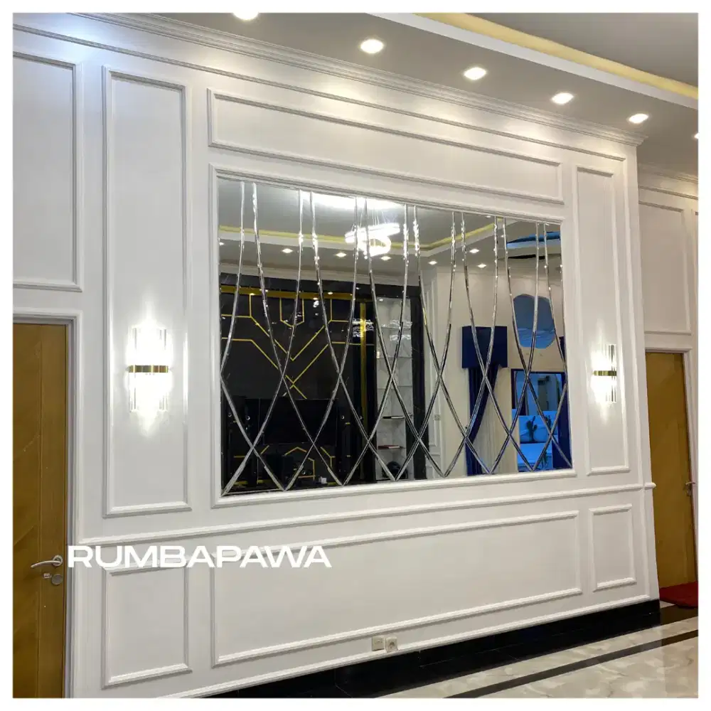 Wallmoulding, Wallpanel WPC, & Cermin Bevel