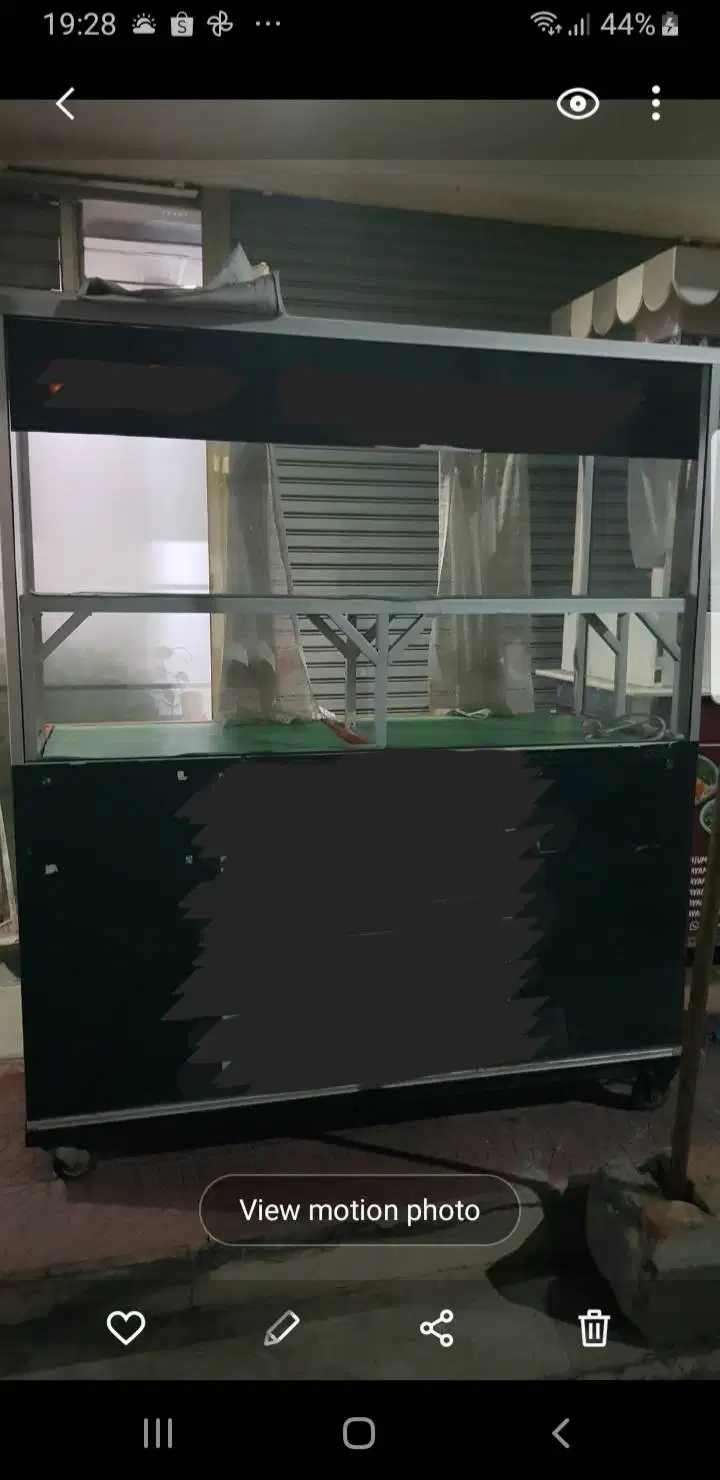 Dijual Rombong Aluminium siap pakai
