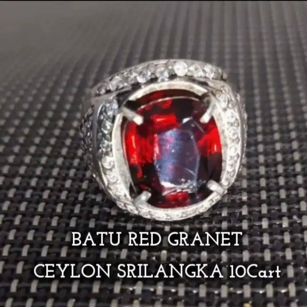 BATU RED GRANET CEYLON SRILANGKA