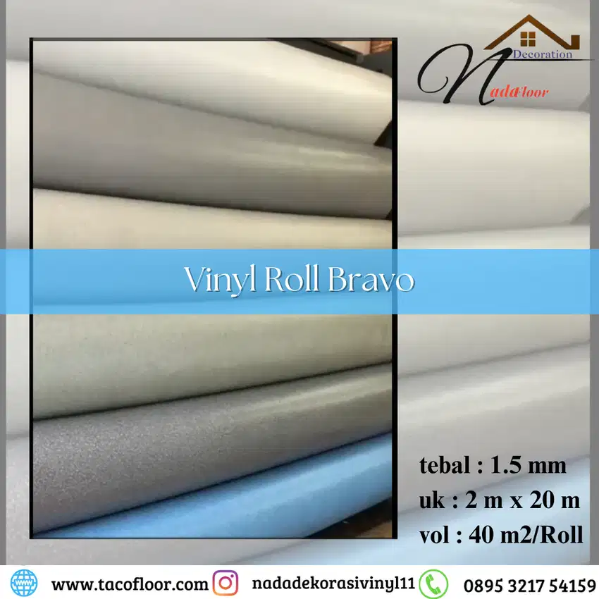 lantai vinyl bravo 1.5mm motif terrazo | vinyl roll motif semen teraso