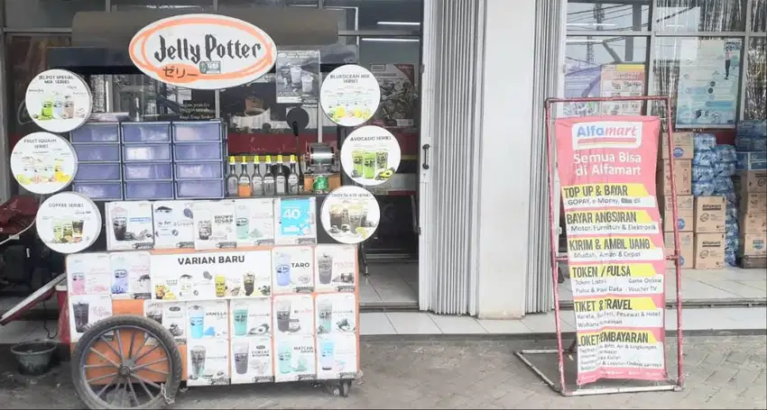 Jelly Potter Stand Karang Sari