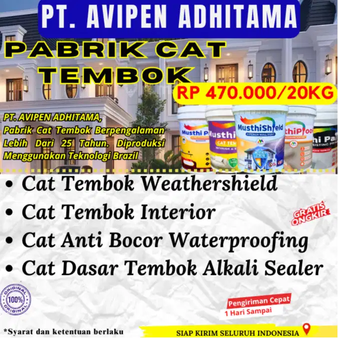 Cat Dasar Tembok Alkali Sealer 20 Kg Jakarta