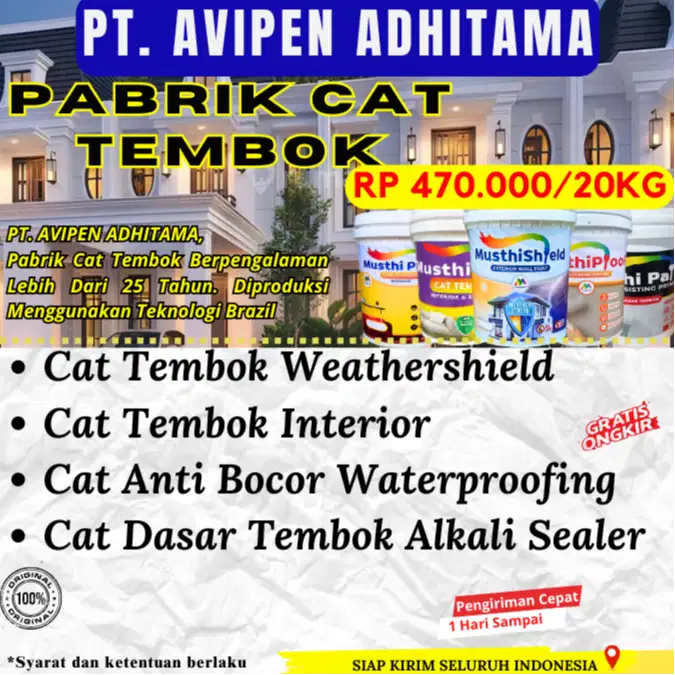 Cat Dasar Tembok Alkali Sealer 20 Kg Palembang