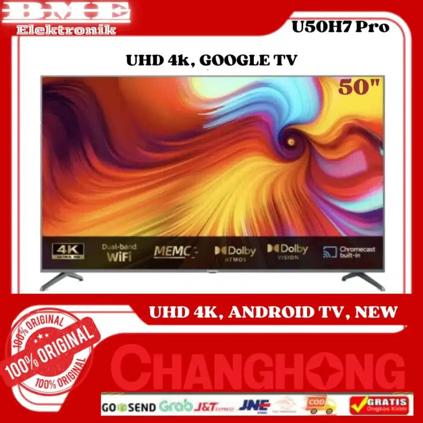 CHANGHONG LED UHD 50 INCH H7PRO GOOGLE TV