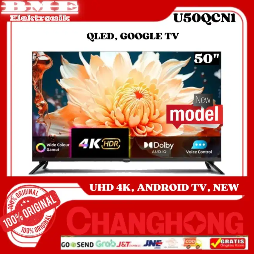 CHANGHONG QLED UHD 50 INCH QCN1 GOOGLE TV